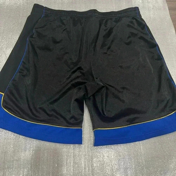 [2XL] And1 Mens Basketball Gym  Workout Shorts Draw String Navy Blue - Picture 5 of 5